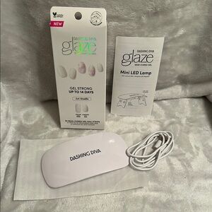 Dashing Diva Glaze Semi-Cured Gel Nail Kit